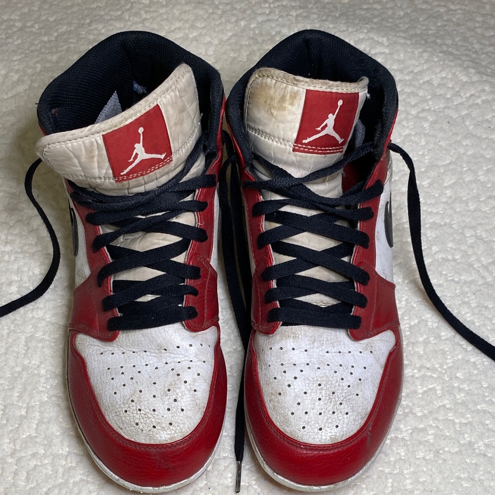 jordan 1 mid td men's football cleat